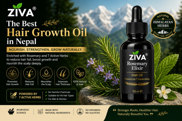 Herbal Hair Growth Oil – Solution for Stronger, Healthier Hair